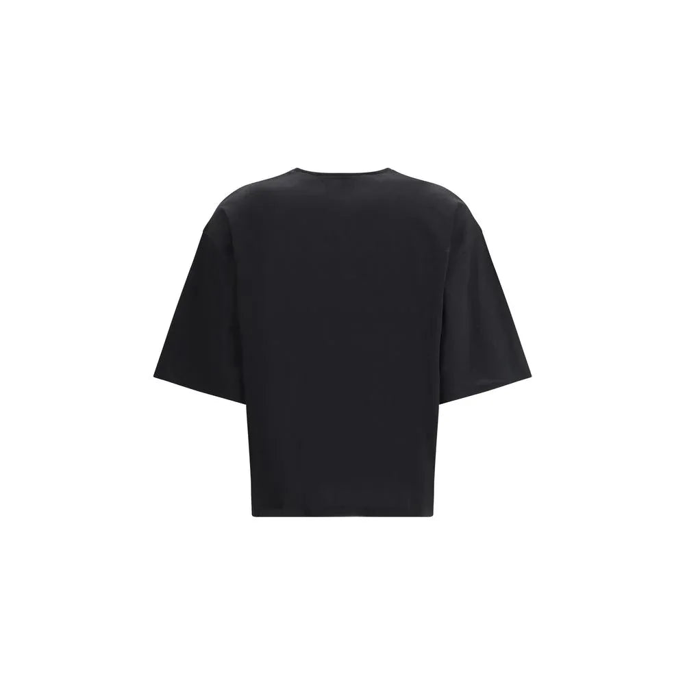Loulou De Saison Black Cotton T-Shirt - Zeiniez