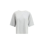 Loulou De Saison Gray Cotton T-Shirt - Zeiniez