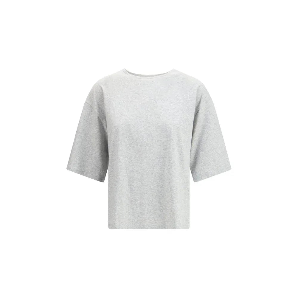 Loulou De Saison Gray Cotton T-Shirt - Zeiniez
