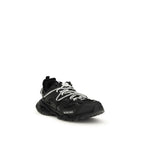 Balenciaga Black Polyethylene Athletic Sneakers