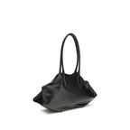 Alexander McQueen Black Calf Leather Bos Taurus Shoulder Bag - Zeiniez