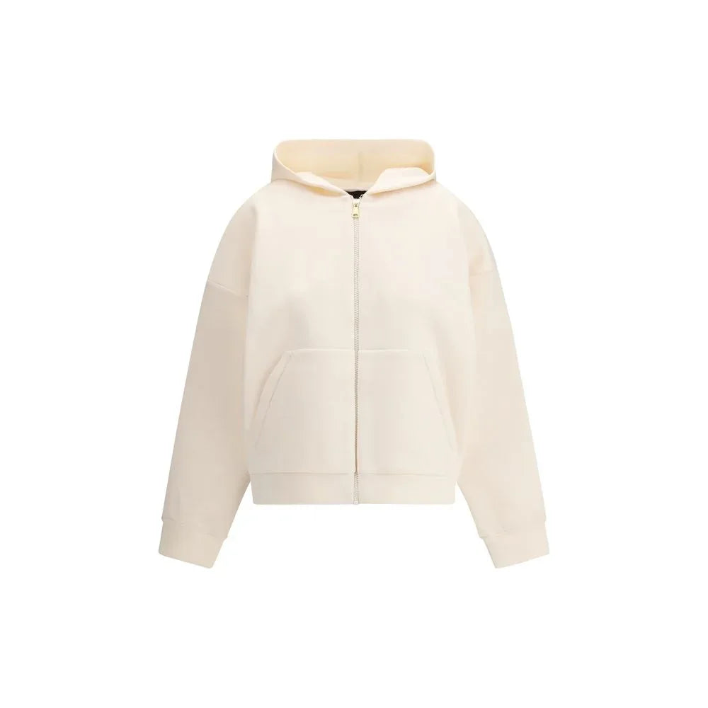 Fabiana Filippi White Modal Sweatshirt - Zeiniez