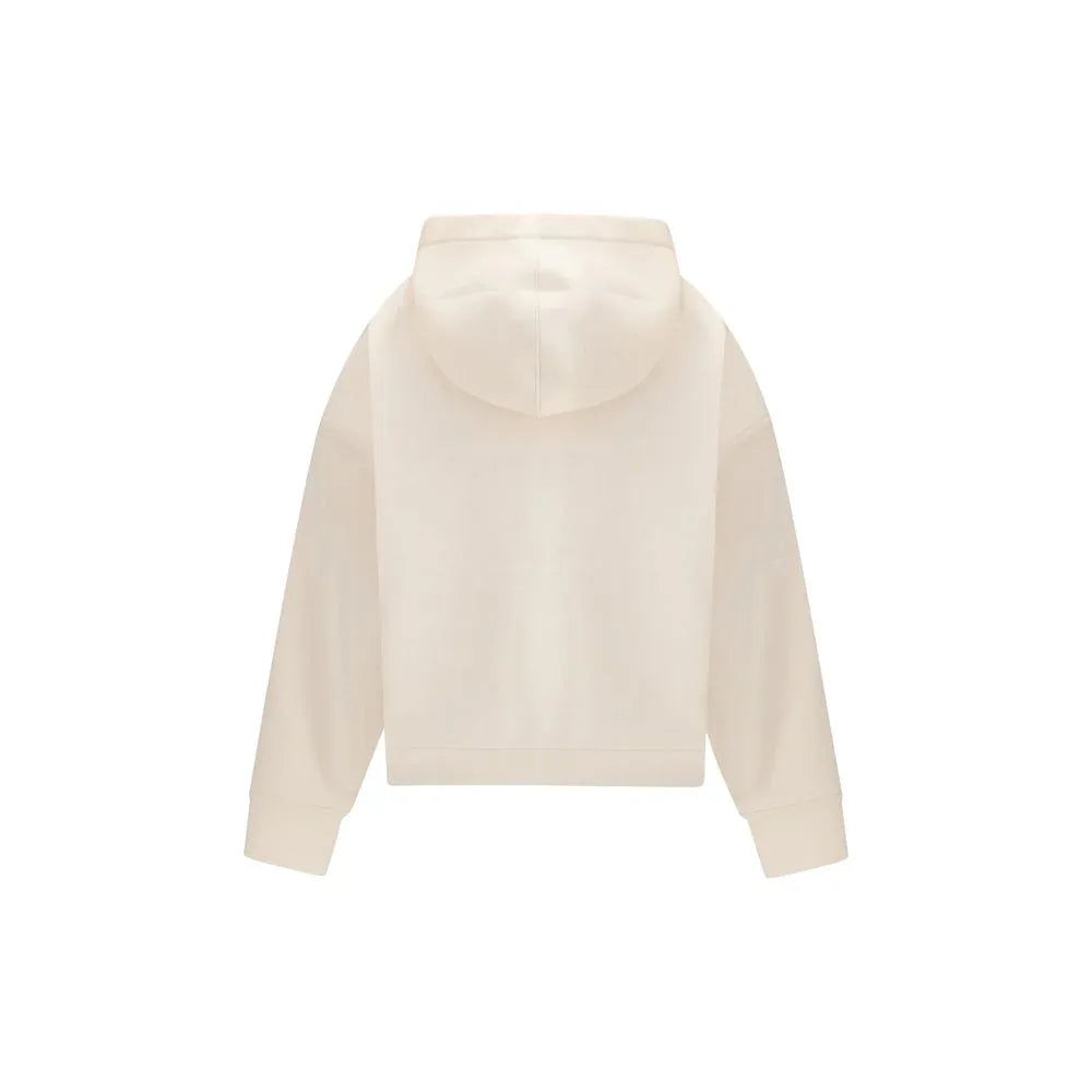 Fabiana Filippi White Modal Sweatshirt - Zeiniez