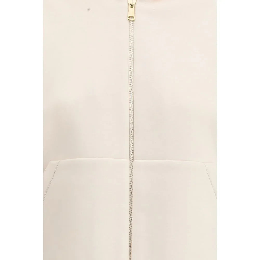 Fabiana Filippi White Modal Sweatshirt - Zeiniez