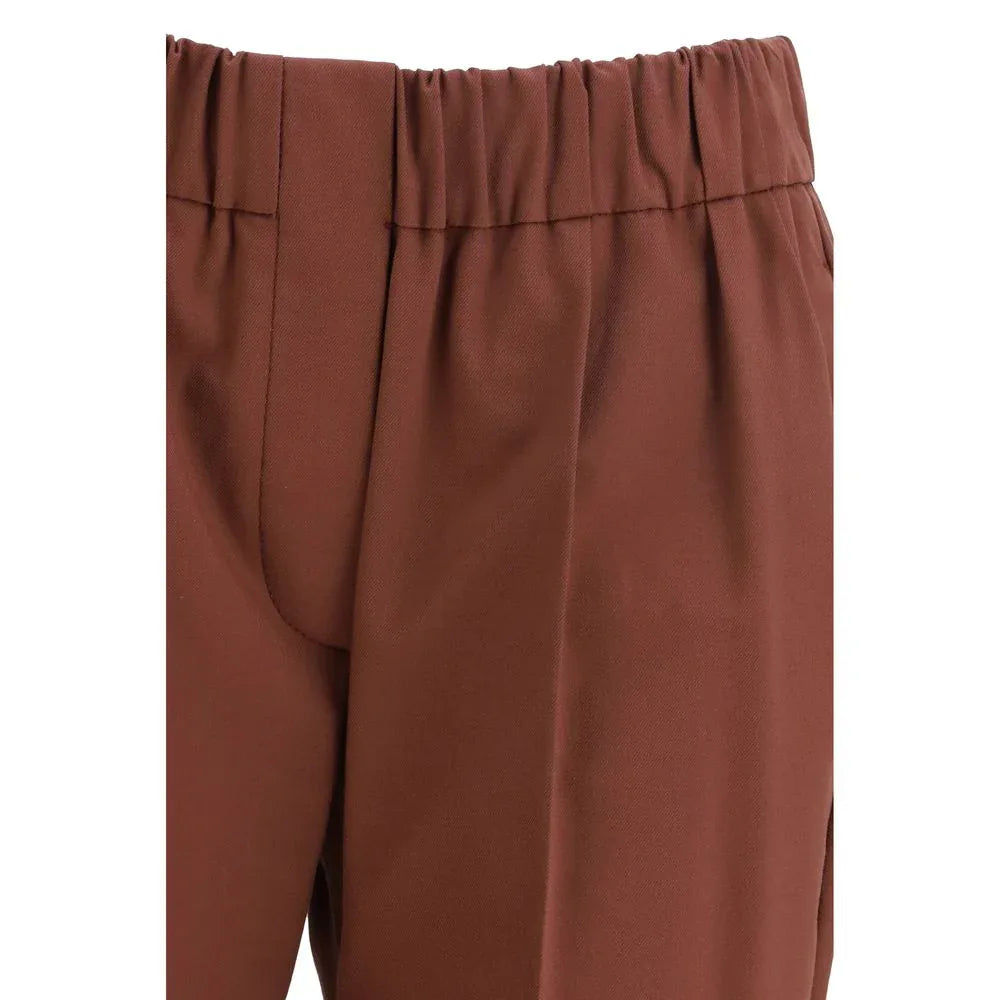 Brunello Cucinelli Multicolor Cotton Casual Pants - Zeiniez