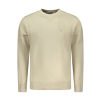 Coveri Moving Beige Cotton Men's Sweatshirt