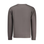 Coveri Moving Grigio Cotton Men Sweatshirt