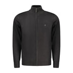 Coveri Moving Nero Viscosa Uomo Cardigan - Zeiniez