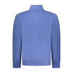 Coveri Moving Blu Cotton Men Sweatshirt