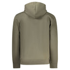 Coveri Moving Verde Cotton Men Sweatshirt