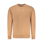 Coveri Moving Marrone Cotton Men Sweatshirt
