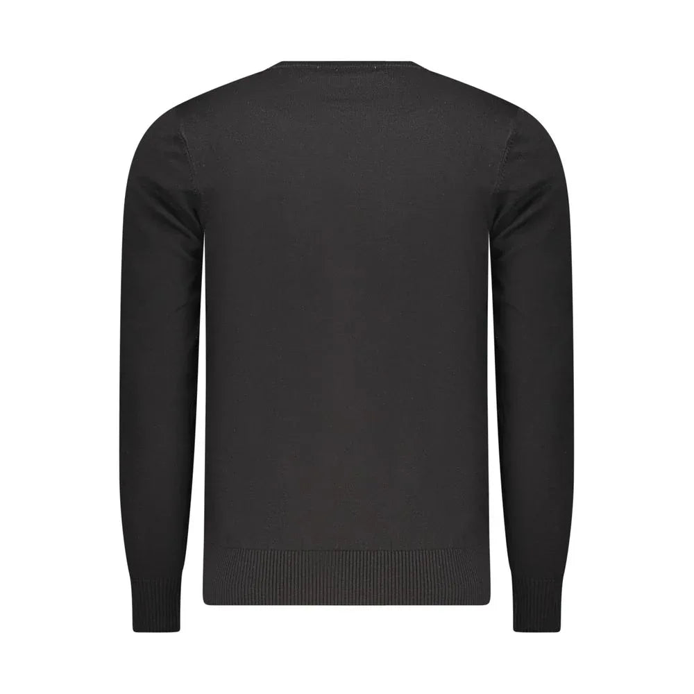Coveri Moving "Black Viscosa Mens Sweater" - Zeiniez