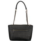 Guess Jeans Nero Poliuretano Women Handbag