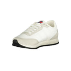 Tommy Hilfiger White Polyurethane Men Sneaker