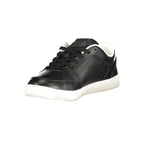 Tommy Hilfiger Black Polyurethane Men Sneaker