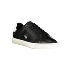 Calvin Klein Black Polyurethane Women Sneaker