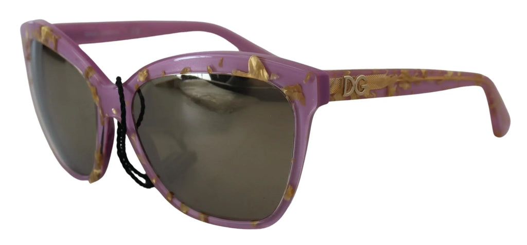 Dolce & Gabbana Purple Acetate Sunglasses - Zeiniez