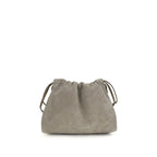 Brunello Cucinelli Gray Calf Leather Bos Taurus Clutch Bag - Zeiniez