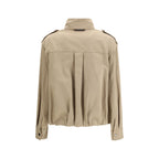 Brunello Cucinelli Beige Cotton Coat