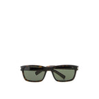 Saint Laurent Brown Acetate Sunglasses