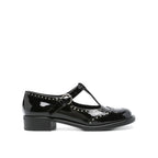 Miu Miu Black Calfskin Ballet Flats