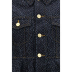 Ganni Blue Cotton Denim Jacket