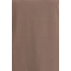 Brunello Cucinelli Brown Cotton T-Shirt - Zeiniez