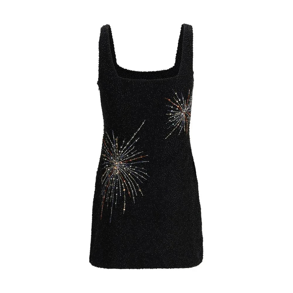 Staud Black Nylon Casual Dress - Zeiniez