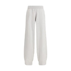 Fabiana Filippi Gray Fleece Wool Casual Pants - Zeiniez