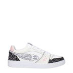 Enterprise Japan White Leather Athletic Sneakers