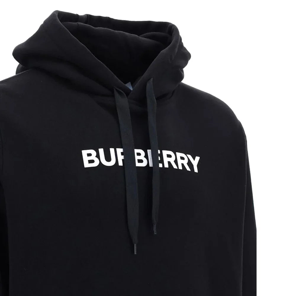 Burberry Black Cotton Sweatshirt - Zeiniez