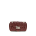 Gucci Bordeaux Calf Leather Bos Taurus Shoulder Bag - Zeiniez