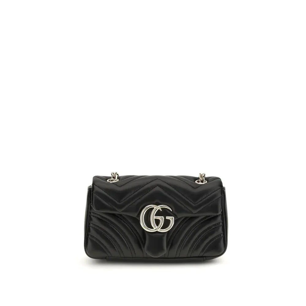 Gucci Black Calf Leather Bos Taurus Shoulder Bag - Zeiniez