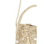 Alanui Beige Raffia Backet Bag - Zeiniez