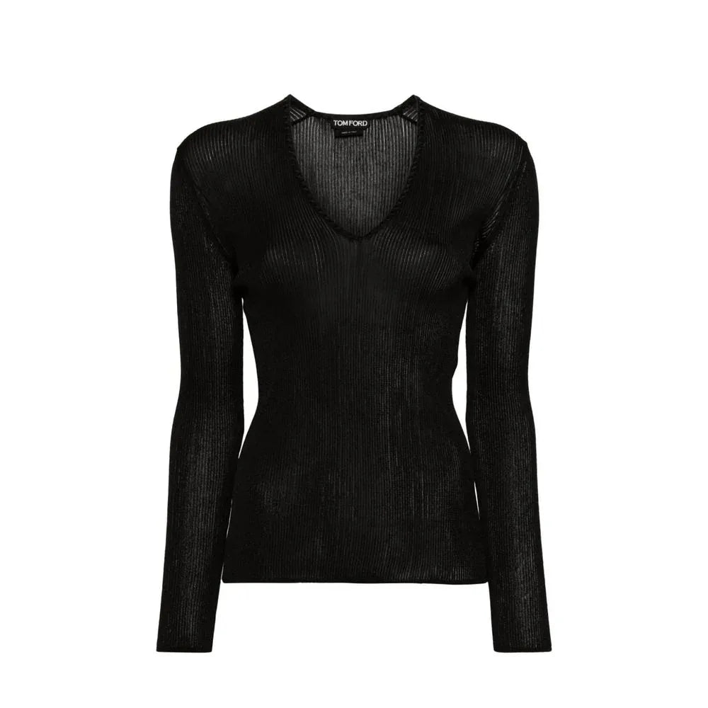 Tom Ford Black Polyamide Tank Tops - Zeiniez