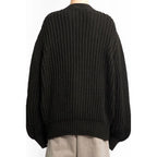 Lemaire Brown Cotton Cardigan - Zeiniez