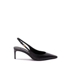 Dolce & Gabbana Black Calfskin High Heel Pumps