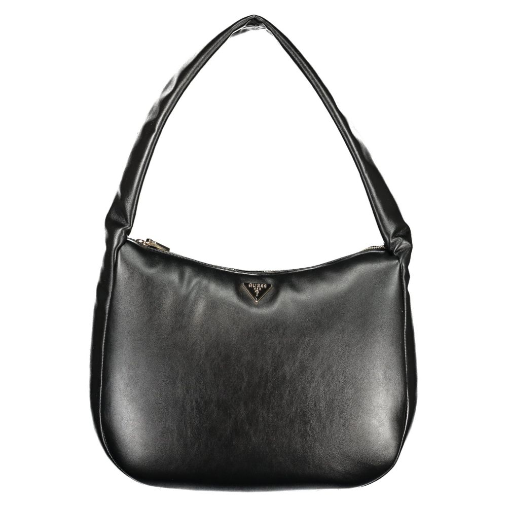 Guess Jeans Nero Poliuretano Women Handbag
