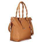 Mario Valentino "Marrone Polyurethane Womens Handbag"