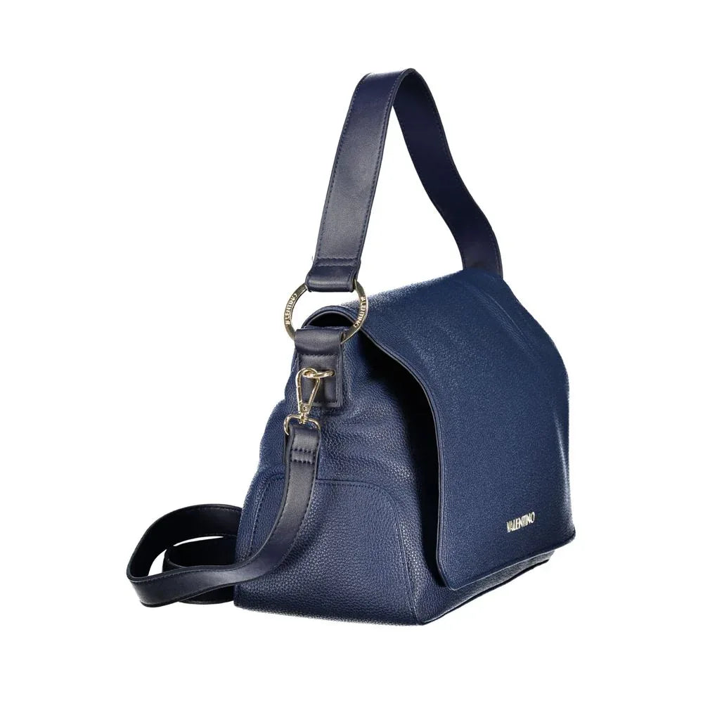 Mario Valentino Blue Polyurethane Women Shoulder Bag - Zeiniez
