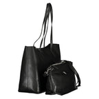 Mario Valentino Nero Polyurethane Women's Handbag