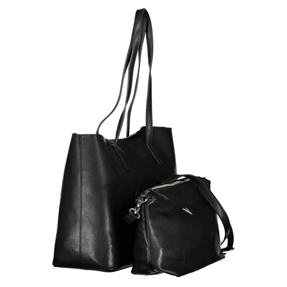Mario Valentino Nero Polyurethane Women's Handbag