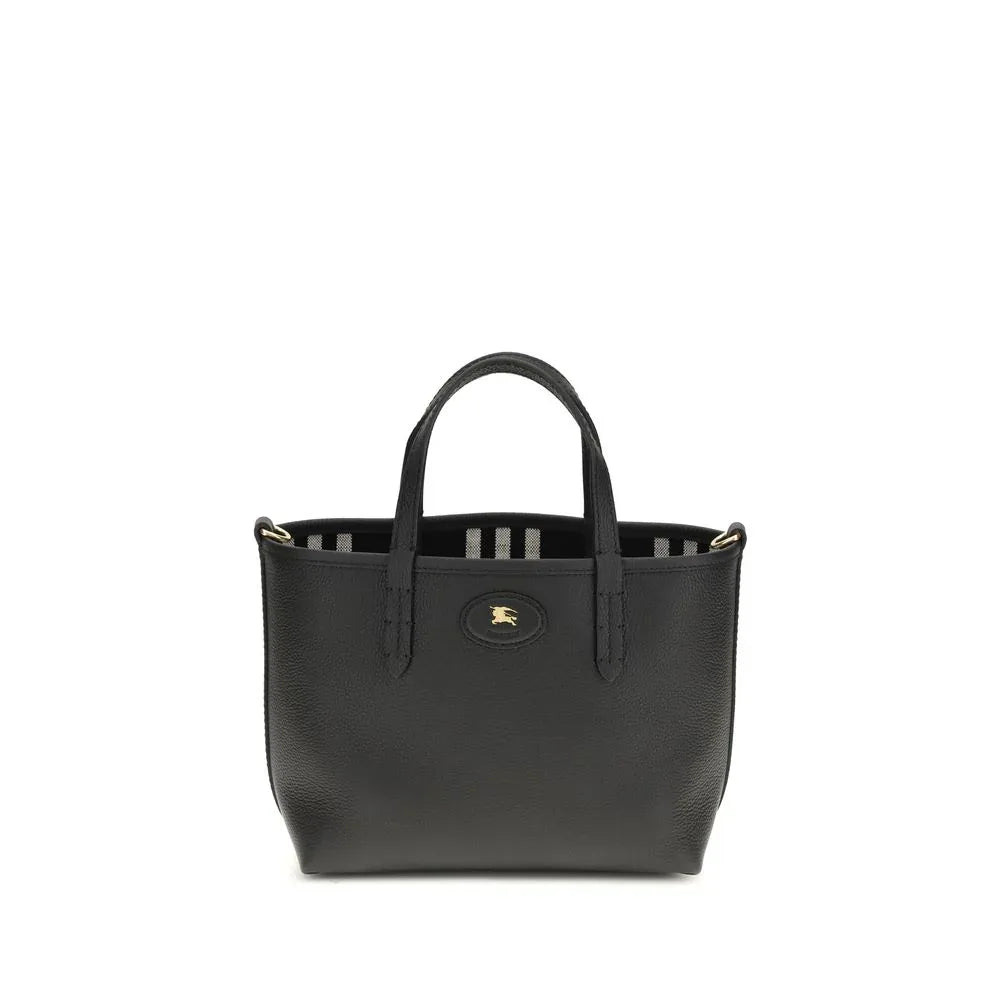 Burberry Black Calf Leather Bos Taurus Shoulder Bag - Zeiniez