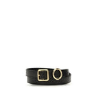 Jacquemus Black Calf Leather Bos Taurus Regular Belt
