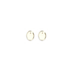 Self-Portrait Gold Brass Earrings