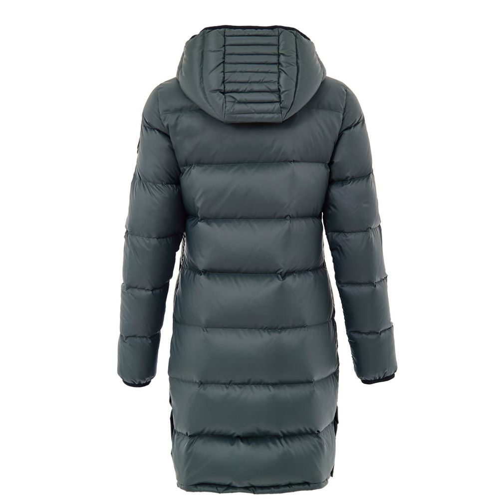 Moose Knuckles Green Cotton Full-Length Jacket - Zeiniez