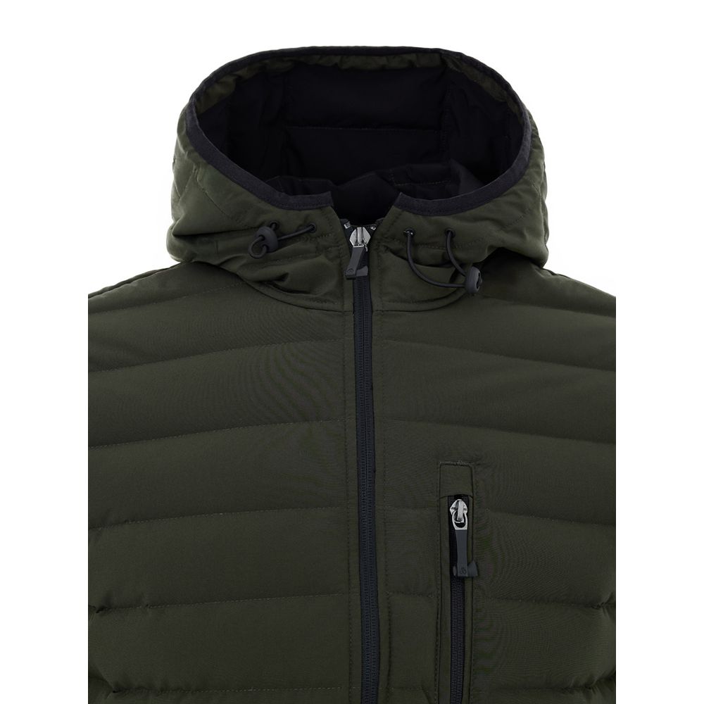 Moose Knuckles Green Nylon Full-Length Jacket Moose Knuckles