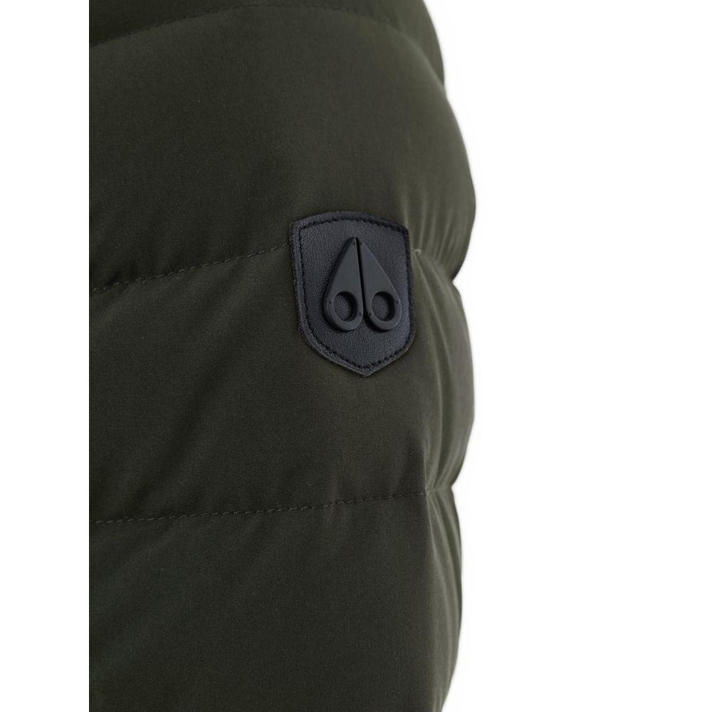 Moose Knuckles Green Nylon Full-Length Jacket Moose Knuckles