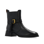 See By Chloé Black Calfskin Ankle Boots