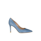 Gianvito Rossi Blue Leather High Heel Pumps